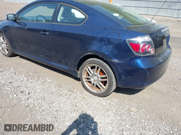 2008 Scion tC Spec with VIN JTKDE167480235213, listed as a IAAI auction lot 42119821 with 124,278 mi miles. Bid and sale history available at carsss.com. Image 6.