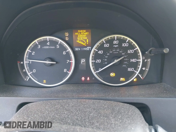 2017 Acura RDX with VIN 5J8TB4H31HL019102, listed as a IAAI auction lot 41256589 with 119,321 mi miles. Bid and sale history available at carsss.com. Image 7.