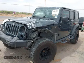 2017 Jeep Wrangler Unlimited Sport with VIN 1C4BJWDG2HL634291, listed as a IAAI auction lot 42242223 with 145,880 mi miles and . Bid and sale history available at DreamBid. Image 20.
