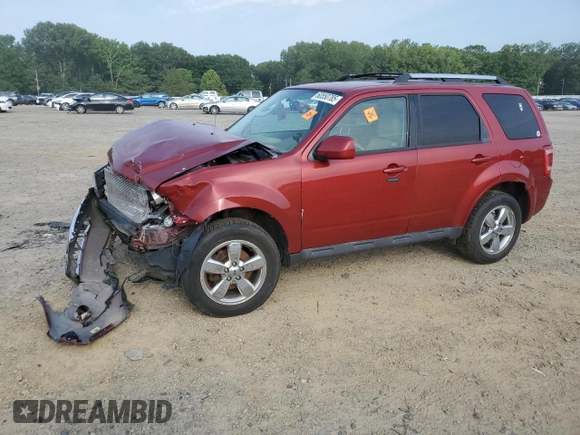 2012 Ford Escape Limited with VIN 1FMCU9E71CKB54667, listed as a Copart auction lot 60550785 with 155,679 mi miles and Salvage title. Bid and sale history available at DreamBid. Image 1.