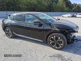 2024 Kia EV6 Wind with VIN KNDC34LA9R5193782, listed as a Copart auction lot 74361964 with 8,988 mi miles and Salvage Title. Bid and sale history available at carsss.com. Image 4.