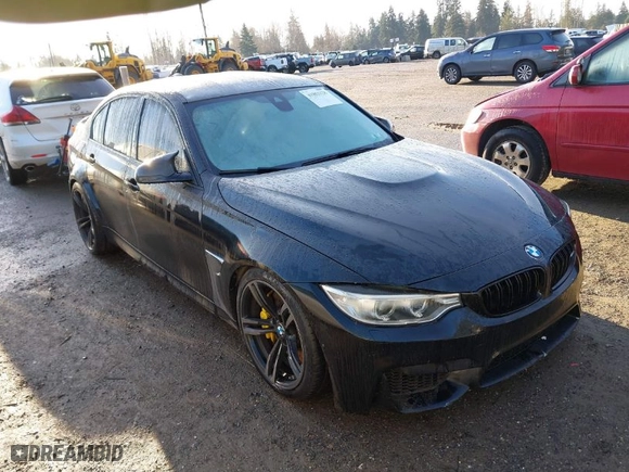 2015 BMW M3 with VIN WBS3C9C5XFP804962, listed as a IAAI auction lot 41862128 with 88,948 mi miles. Bid and sale history available at carsss.com. Image 13.