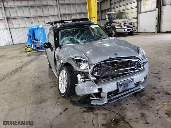 2019 MINI Countryman Cooper S with VIN WMZYT5C5XK3G91606, listed as a Copart auction lot 53703014 with 76,778 mi miles and Salvage Title. Bid and sale history available at carsss.com. Image 10.
