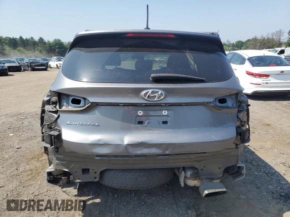 2019 Hyundai Santa Fe SE with VIN 5NMS23AD4KH033124, listed as a Copart auction lot 63225414 with 77,210 mi miles and Non Repairable. Bid and sale history available at carsss.com. Image 6.