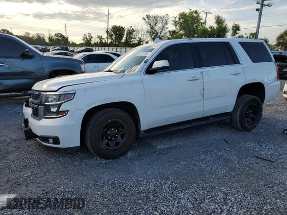 2019 Chevrolet Tahoe Commercial with VIN 1GNLCDEC4KR220035, listed as a Copart auction lot 58727245 with 71,134 mi miles and Non repairable. Bid and sale history available at DreamBid. Image 1.