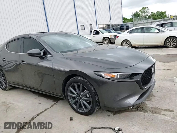 2024 Mazda 3 S Preferred with VIN JM1BPALM9R1716637, listed as a Copart auction lot 58008425 with 9,627 mi miles and Salvage title. Bid and sale history available at DreamBid. Image 13.