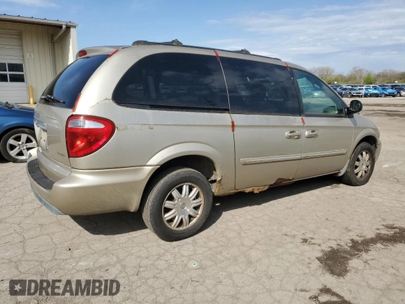 2005 Chrysler Town & Country Touring z VIN 2C4GP54LX5R429204, wystawiony jako Copart lot #54206525 z przebiegiem 181 850 mil mil oraz Szkoda całkowita • Salvage title. Historia ofert i sprzedaży dostępna na DreamBid. Obrazek 3.