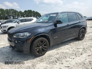 2017 BMW X5 xDrive35i with VIN 5UXKR0C50H0V67406, listed as a Copart auction lot 59468615 with 98,042 mi miles and Salvage title. Bid and sale history available at DreamBid. Image 1.