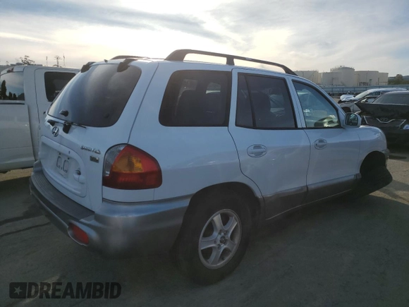 2004 Hyundai Santa Fe GLS with VIN KM8SC13E64U668201, listed as a Copart auction lot 87076394 with 107,853 mi miles and Salvage Title. Bid and sale history available at carsss.com. Image 3.