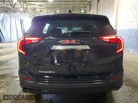2018 GMC Terrain SLE with VIN 3GKALMEV7JL415266, listed as a Copart auction lot 46131555 with 74,676 mi miles and Clean Title. Bid and sale history available at DreamBid. Image 6.