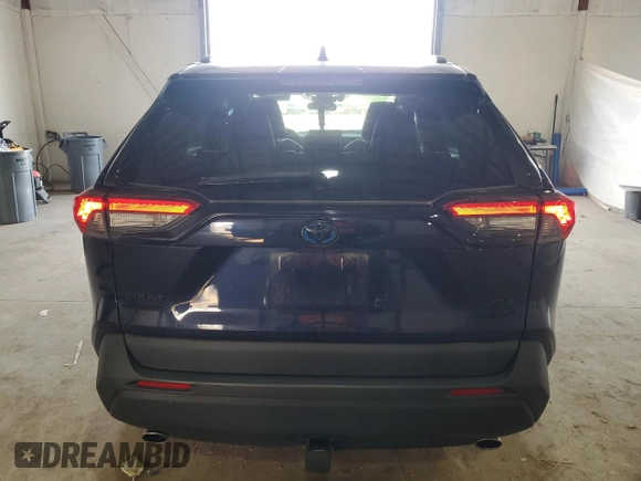 2022 Toyota RAV4 Hybrid XLE Premium with VIN 4T3B6RFV0NU097458, listed as a Copart auction lot 59433035 with 39,742 mi miles and Salvage title. Bid and sale history available at DreamBid. Image 6.