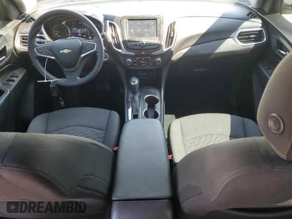 2021 Chevrolet Equinox LT with VIN 3GNAXJEV9MS162077, listed as a Copart auction lot 54849225 with 43,870 mi miles and Salvage title. Bid and sale history available at DreamBid. Image 8.