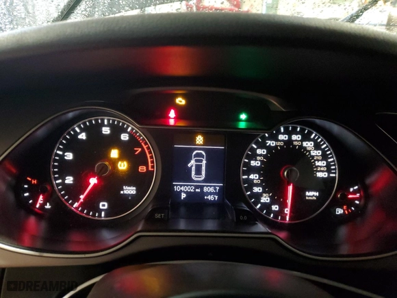 2013 Audi allroad Premium with VIN WA19FAFLXDA207292, listed as a Copart auction lot 83976504 with 104,040 mi miles and Salvage Title. Bid and sale history available at carsss.com. Image 9.