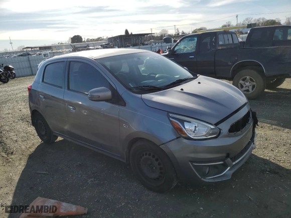 2017 Mitsubishi Mirage GT with VIN ML32A5HJ2HH013431, listed as a Copart auction lot 87053904 with 147,031 mi miles and Salvage Title. Bid and sale history available at carsss.com. Image 4.