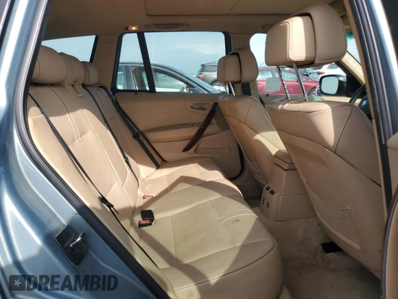 2010 BMW X3 xDrive30i with VIN WBXPC9C49AWJ34628, listed as a Copart auction lot 53161415 with 174,174 mi miles and Salvage Title. Bid and sale history available at DreamBid. Image 10.