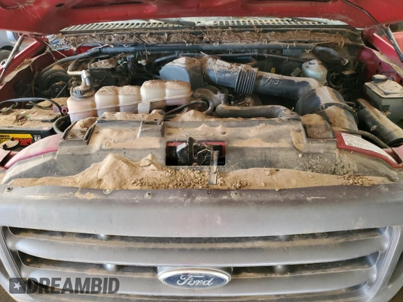 2004 Ford F-250 with VIN 1FTNF21S34EA70410, listed as a Copart auction lot 76606214 with Not provided miles and Salvage title. Bid and sale history available at DreamBid. Image 12.