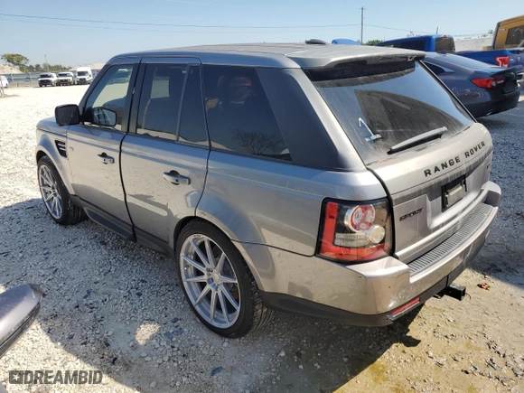 2012 Land Rover Range Rover Sport HSE with VIN SALSF2D40CA717554, listed as a Copart auction lot 45575225 with 165,254 mi miles and Clean Title. Bid and sale history available at carsss.com. Image 3.