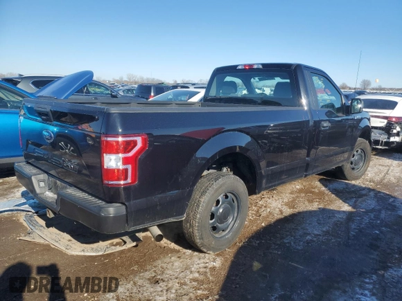 2019 Ford F-150 XL with VIN 1FTMF1CB2KKD36405, listed as a Copart auction lot 45341205 with 71,596 mi miles and Salvage title. Bid and sale history available at DreamBid. Image 3.