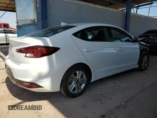 2020 Hyundai Elantra SEL with VIN 5NPD84LF6LH542096, listed as a Copart auction lot 62504915 with 86,911 mi miles and Salvage title. Bid and sale history available at DreamBid. Image 3.