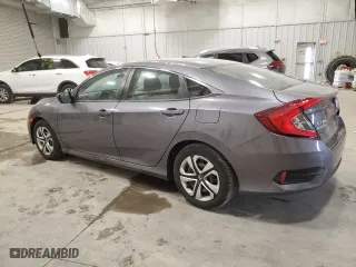 2017 Honda Civic Sedan LX with VIN 19XFC2F53HE081658, listed as a Copart auction lot 52955375 with 106,196 mi miles and Non Repairable. Bid and sale history available at carsss.com. Image 2.