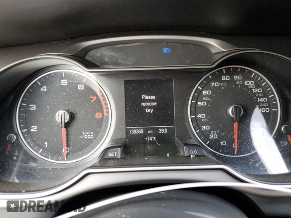 2014 Audi A4 Prestige with VIN WAUMFAFL5EA079929, listed as a Copart auction lot 69607514 with 138,369 mi miles and Salvage Title. Bid and sale history available at carsss.com. Image 9.