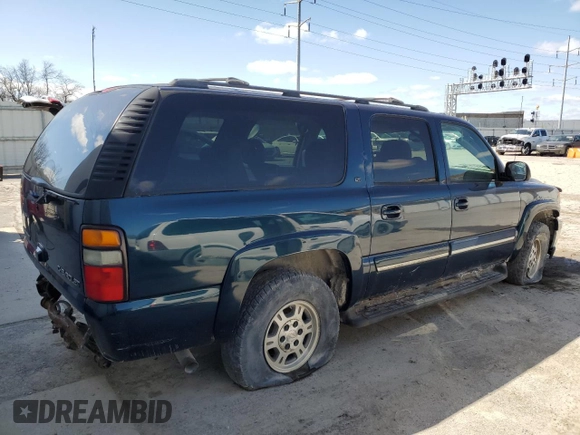 2005 Chevrolet Suburban Z71 with VIN 3GNFK16Z05G142794, listed as a Copart auction lot 52546295 with 0 mi miles and Salvage Title. Bid and sale history available at carsss.com. Image 3.