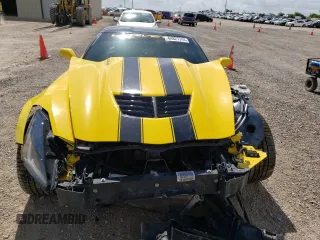 2018 Chevrolet Corvette Z06 1LZ with VIN 1G1YP2D62J5600301, listed as a Copart auction lot 64827244 with 41,767 mi miles and Salvage Title. Bid and sale history available at carsss.com. Image 5.