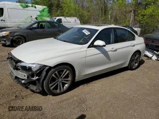 2016 BMW 3 Series 320i xDrive z VIN WBA8E5G57GNU21193, wystawiony jako Copart lot #56025405 z przebiegiem 97 793 mil mil oraz Szkoda całkowita • Salvage title. Historia ofert i sprzedaży dostępna na DreamBid. Obrazek 1.