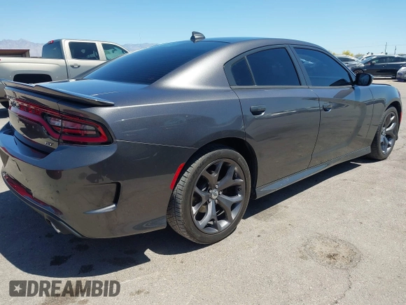 2019 Dodge Charger GT with VIN 2C3CDXHG5KH513064, listed as a IAAI auction lot 42039585 with 95,999 mi miles and . Bid and sale history available at DreamBid. Image 4.