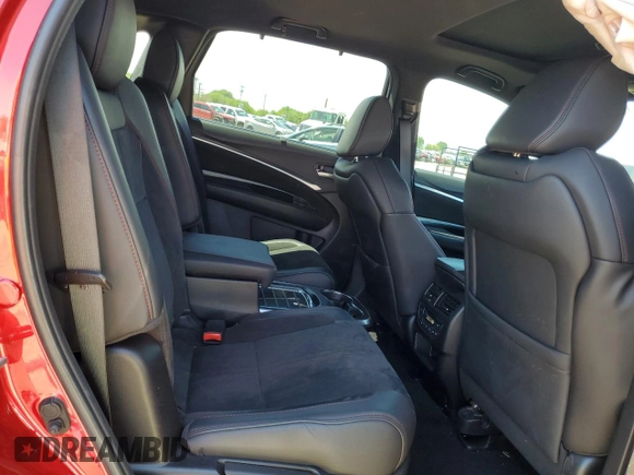 2020 Acura MDX w/Advance/Entertainment Pkg with VIN 5J8YD4H93LY000115, listed as a Copart auction lot 57783084 with 38,286 mi miles and Salvage Title. Bid and sale history available at carsss.com. Image 12.