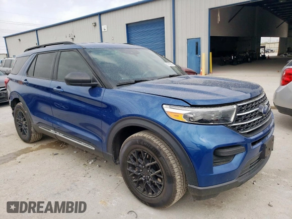 2020 Ford Explorer XLT with VIN 1FMSK7DH5LGA91205, listed as a Copart auction lot 51315595 with 122,662 mi miles and Salvage Title. Bid and sale history available at carsss.com. Image 4.