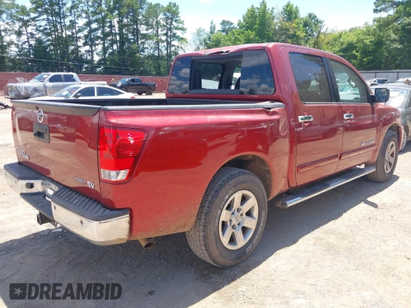 2013 Nissan Titan SV with VIN 1N6BA0ED5DN310166, listed as a IAAI auction lot 42583460 with 85,673 mi miles and . Bid and sale history available at DreamBid. Image 4.