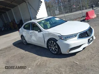 2019 Acura TLX with VIN 19UUB2F33KA003854, listed as a IAAI auction lot 41808917 with 95,380 mi miles and . Bid and sale history available at carsss.com. Image 1.