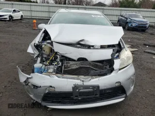 2012 Toyota Prius One with VIN JTDKN3DU6C5444631, listed as a Copart auction lot 52697135 with 179,445 mi miles and Salvage Title. Bid and sale history available at carsss.com. Image 5.