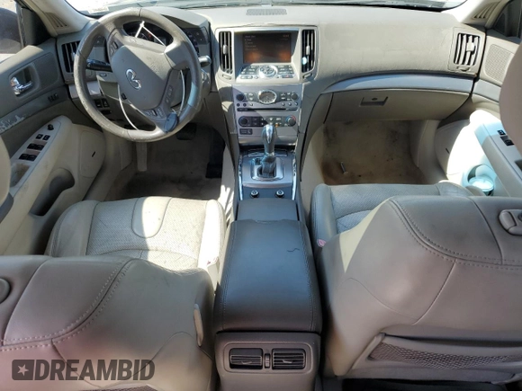 2010 Infiniti G37 Sedan Journey with VIN JN1CV6AP9AM405574, listed as a Copart auction lot 51741795 with 181,695 mi miles and Salvage Title. Bid and sale history available at carsss.com. Image 8.