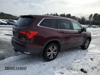 2016 Honda Pilot EX-L with VIN 5FNYF6H73GB037481, listed as a Copart auction lot 43769575 with 183,059 mi miles and Salvage Title. Bid and sale history available at carsss.com. Image 3.