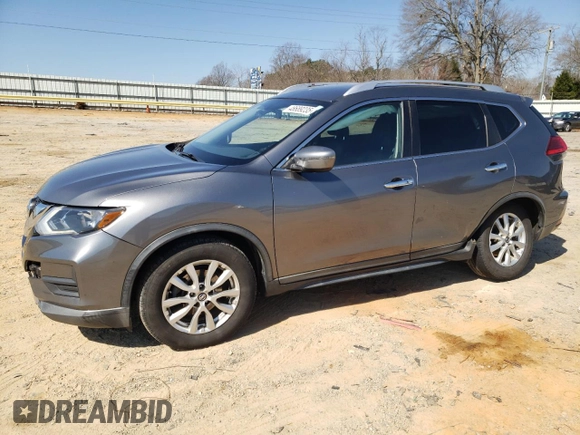 2017 Nissan Rogue SV with VIN KNMAT2MT9HP515657, listed as a Copart auction lot 48689235 with 101,538 mi miles and Salvage Title. Bid and sale history available at carsss.com. Image 1.