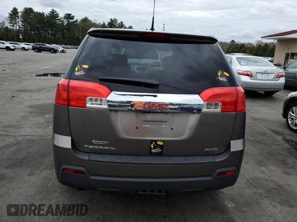 2012 GMC Terrain SLE-1 with VIN 2GKFLREK3C6103090, listed as a Copart auction lot 52629775 with 183,531 mi miles and Clean Title. Bid and sale history available at DreamBid. Image 6.