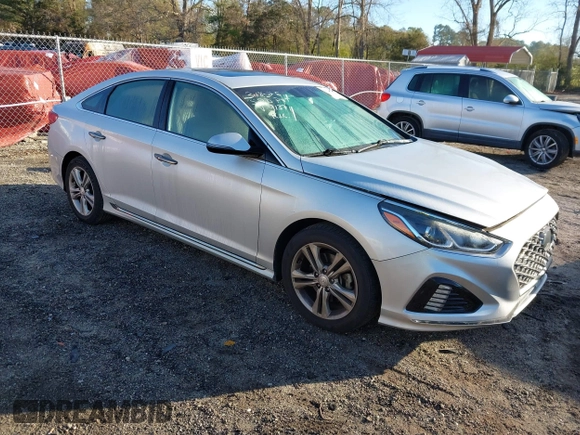 2018 Hyundai Sonata SEL z VIN 5NPE34AF0JH599137, wystawiony jako IAAI lot #41865261 z przebiegiem 63 719 mil mil oraz . Historia ofert i sprzedaży dostępna na DreamBid. Obrazek 1.