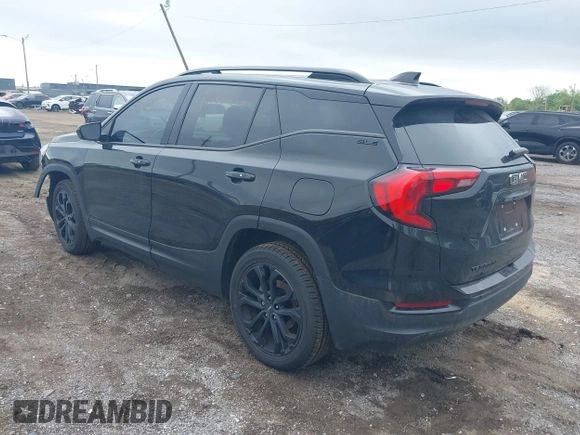 2019 GMC Terrain SLE z VIN 3GKALMEV6KL252966, wystawiony jako IAAI lot #42270781 z przebiegiem 88 955 mil mil oraz . Historia ofert i sprzedaży dostępna na DreamBid. Obrazek 3.
