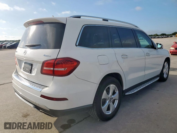 2017 Mercedes-Benz GLS 450 with VIN 4JGDF6EE2HA905445, listed as a Copart auction lot 62874365 with 165,092 mi miles and Clean title. Bid and sale history available at DreamBid. Image 3.