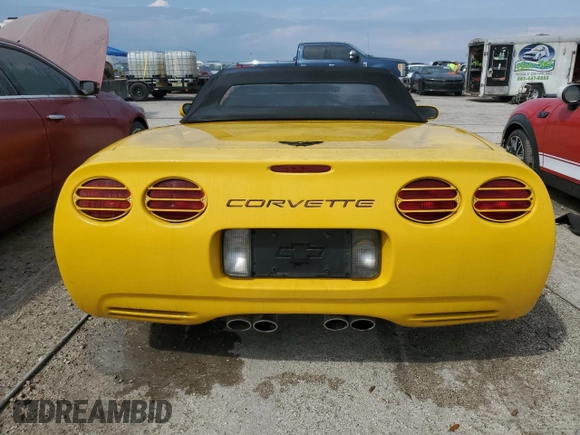 2002 Chevrolet Corvette with VIN 1G1YY32G325108585, listed as a Copart auction lot 75014384 with 76,856 mi miles and Non Repairable. Bid and sale history available at carsss.com. Image 6.