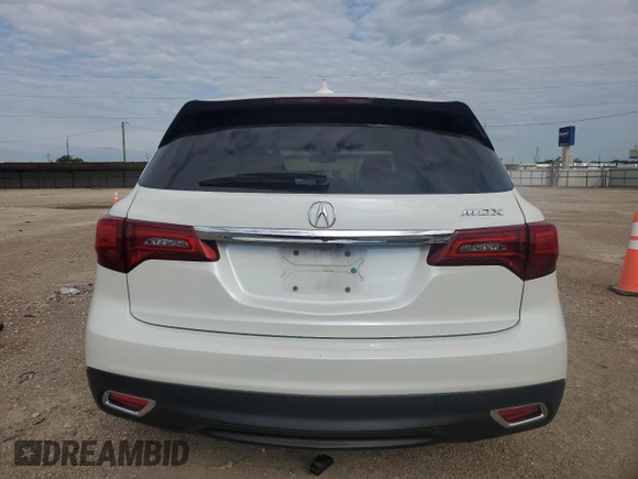 2015 Acura MDX with VIN 5FRYD3H27FB012931, listed as a Copart auction lot 55147415 with 64,904 mi miles and Salvage title. Bid and sale history available at DreamBid. Image 6.