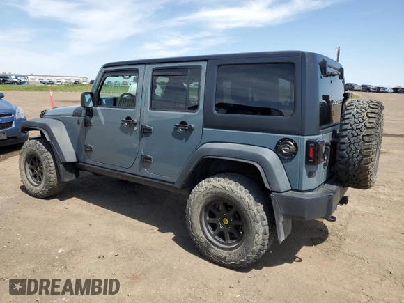 2014 Jeep Wrangler Unlimited Sahara with VIN 1C4BJWEG7EL228307, listed as a Copart auction lot 58663455 with 188,024 mi miles and Salvage title. Bid and sale history available at DreamBid. Image 2.