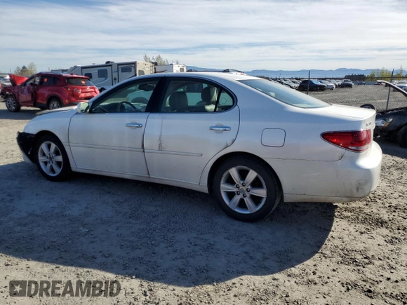 2006 Lexus ES 350 with VIN JTHBA30G265172559, listed as a Copart auction lot 50483825 with 221,510 mi miles and Salvage Title. Bid and sale history available at DreamBid. Image 2.