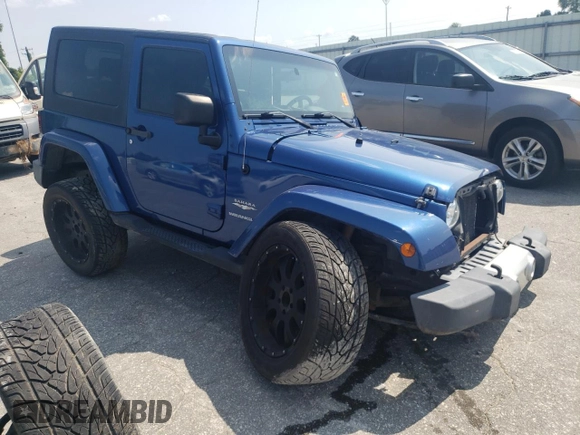 2009 Jeep Wrangler Sahara with VIN 1J4FA54199L747528, listed as a Copart auction lot 80974584 with 226,299 mi miles and Salvage title. Bid and sale history available at DreamBid. Image 4.