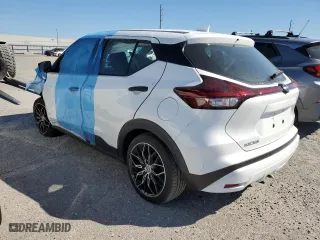 2022 Nissan Kicks S with VIN 3N1CP5BV1NL490430, listed as a Copart auction lot 47868355 with 0 mi miles and Non Repairable. Bid and sale history available at carsss.com. Image 2.