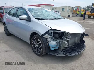 2016 Toyota Corolla L z VIN 5YFBURHE3GP485641, wystawiony jako IAAI lot #42395747 z przebiegiem 75 331 mil mil oraz . Historia ofert i sprzedaży dostępna na DreamBid. Obrazek 1.