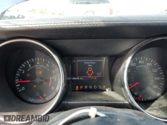 2016 Ford Mustang EcoBoost with VIN 1FA6P8TH9G5289341, listed as a Copart auction lot 54579295 with 106,048 mi miles and Salvage title. Bid and sale history available at DreamBid. Image 9.