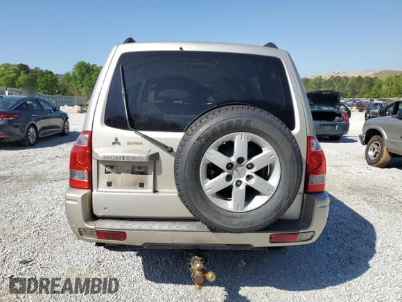 2006 Mitsubishi Montero Limited z VIN JA4MW51SX6J000646, wystawiony jako Copart lot #52957045 z przebiegiem 204 876 mil mil oraz Szkoda całkowita • Salvage title. Historia ofert i sprzedaży dostępna na DreamBid. Obrazek 6.